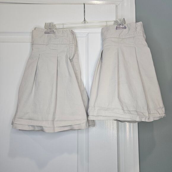 2 Pack The Children's Place Girl's Size 10 School Uniform Skorts - Picture 1 of 10